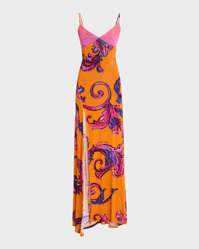Outline Barocco Slip Dress